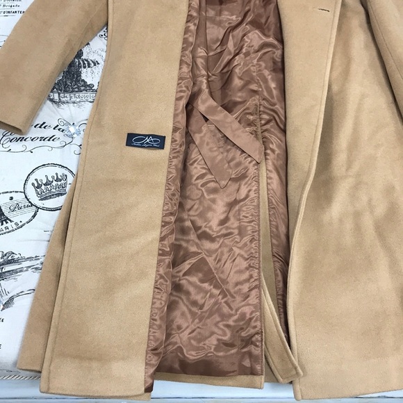 🎁 Women's HiSO Alpaca Blend Wrap Coat - Picture 6 of 10